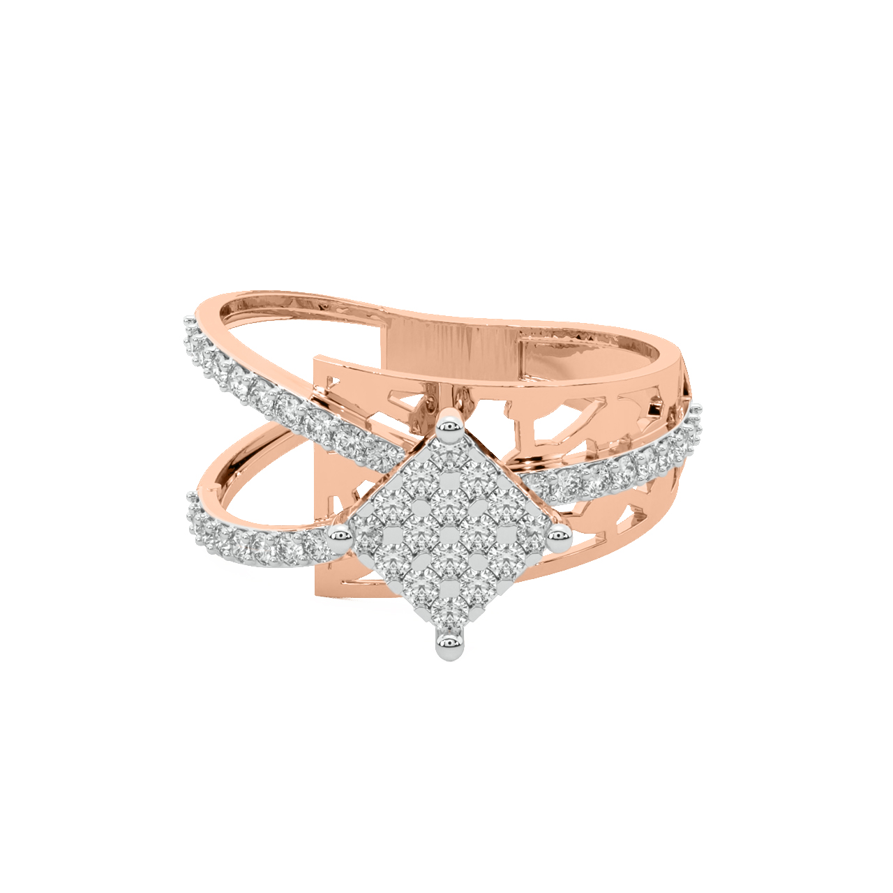 Amelia Round Diamond Ring